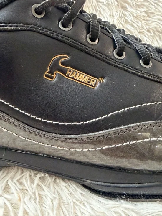 Hammer Fierce Right Hand Bowling Shoe Mens - Black - Mens Size 11 - Picture 4 of 13